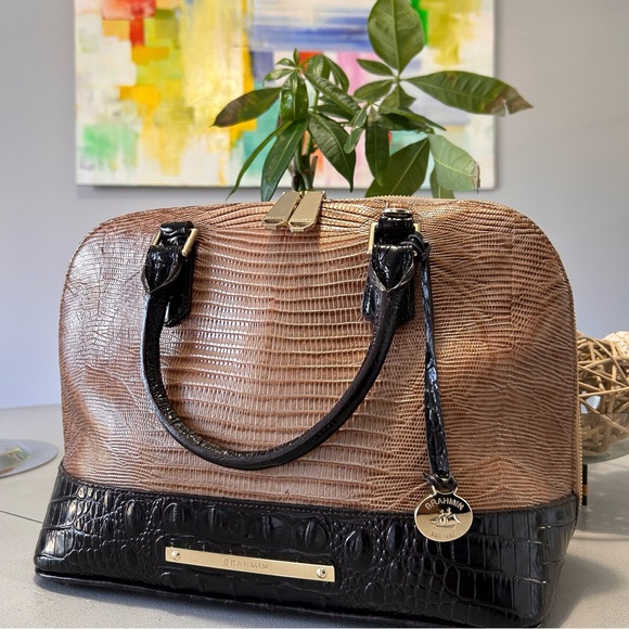 Brahmin Bags Brahmin Vivian Cabana Satchel Poshmark